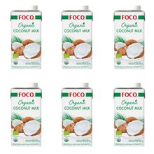 FOCO Organic кокосовое молоко 10-12% 500 мл
