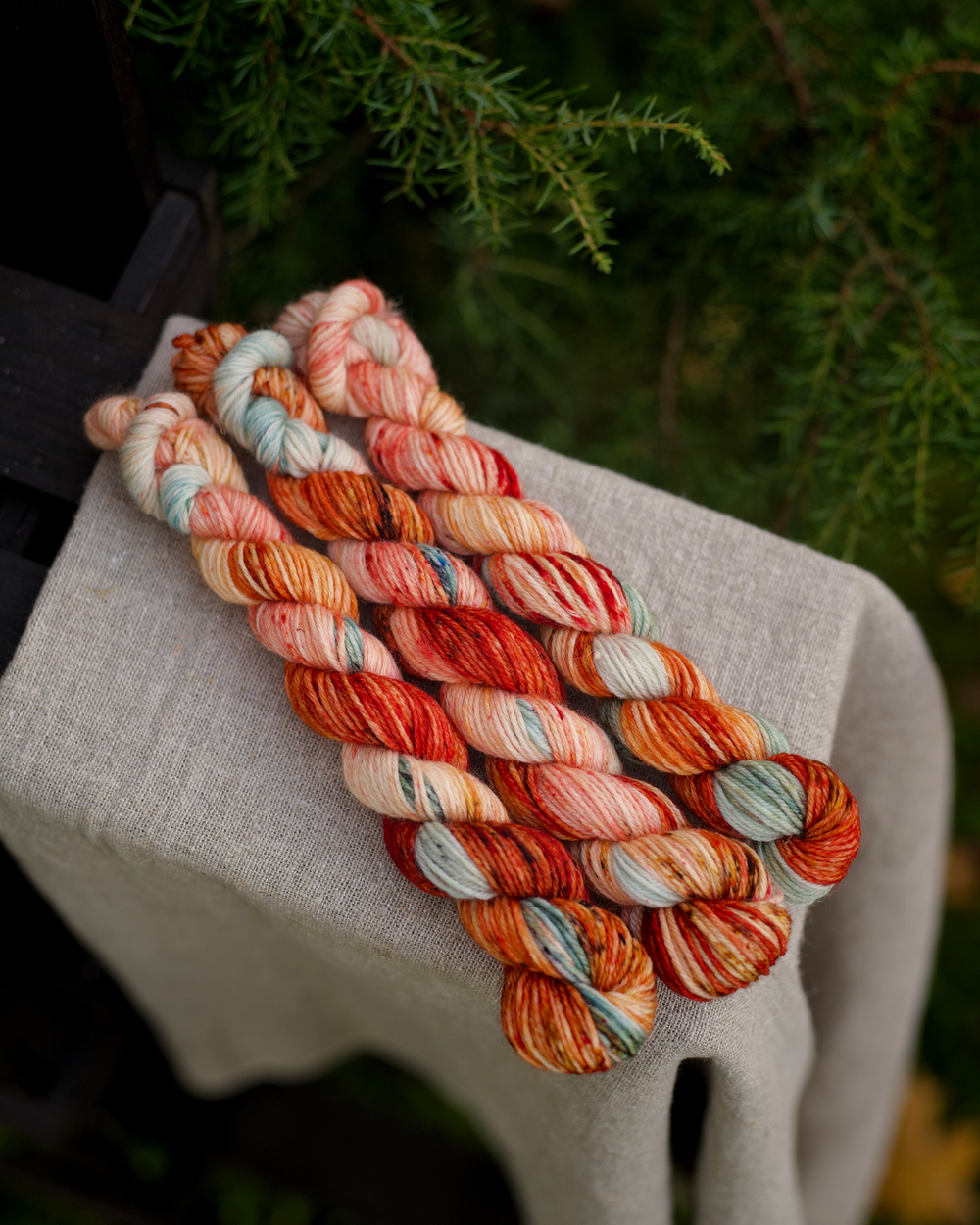 Мини пасма 20 г "Холодный закат"