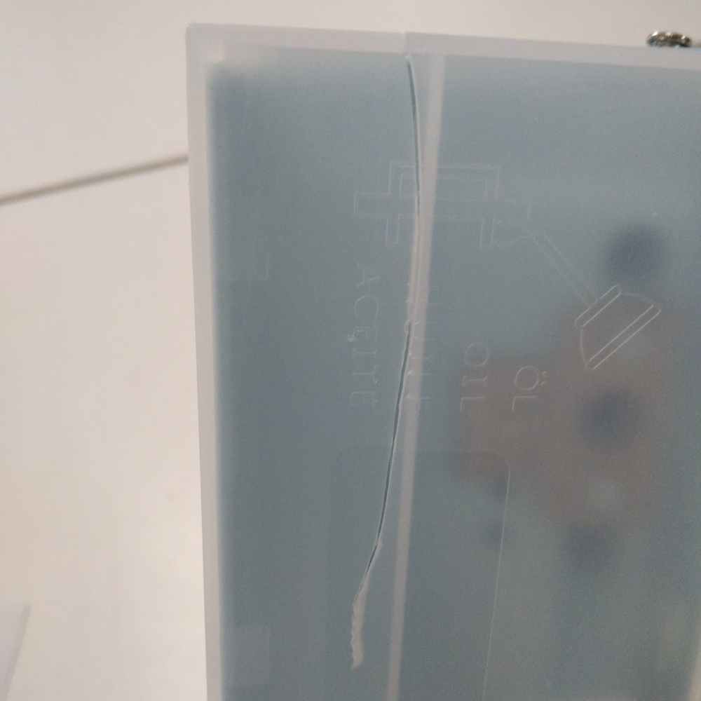 УЦЕНКА! Регулируемый дырокол с 6 отверстиями, голубой