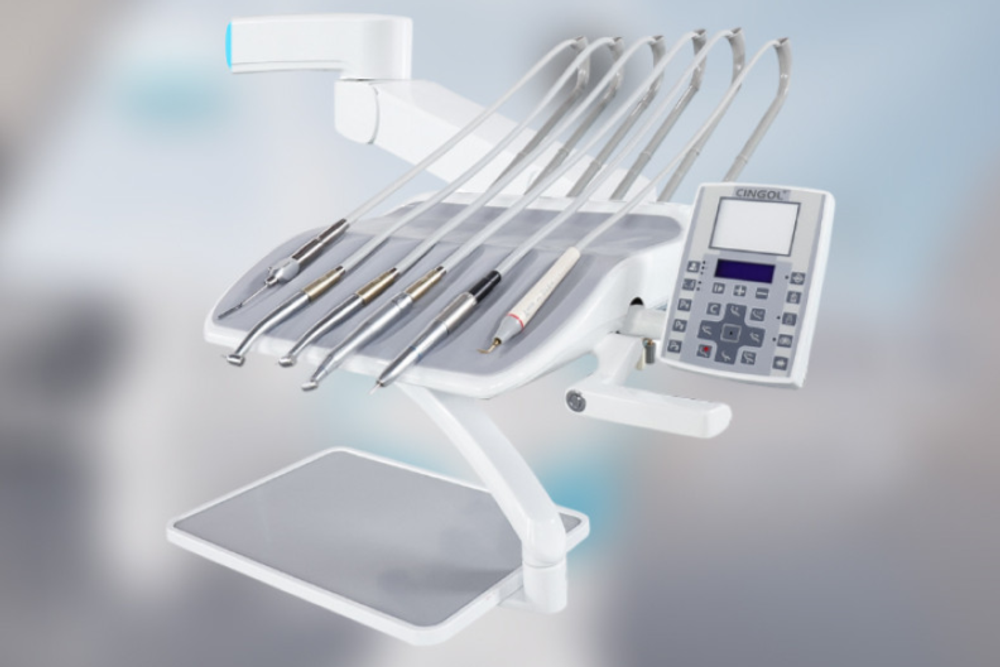 Стоматологическая установка Cingol серии X5 верхней подачей инструмента