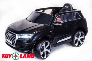 Детский электромобиль Toyland Audi Q7 высокая дверь черный