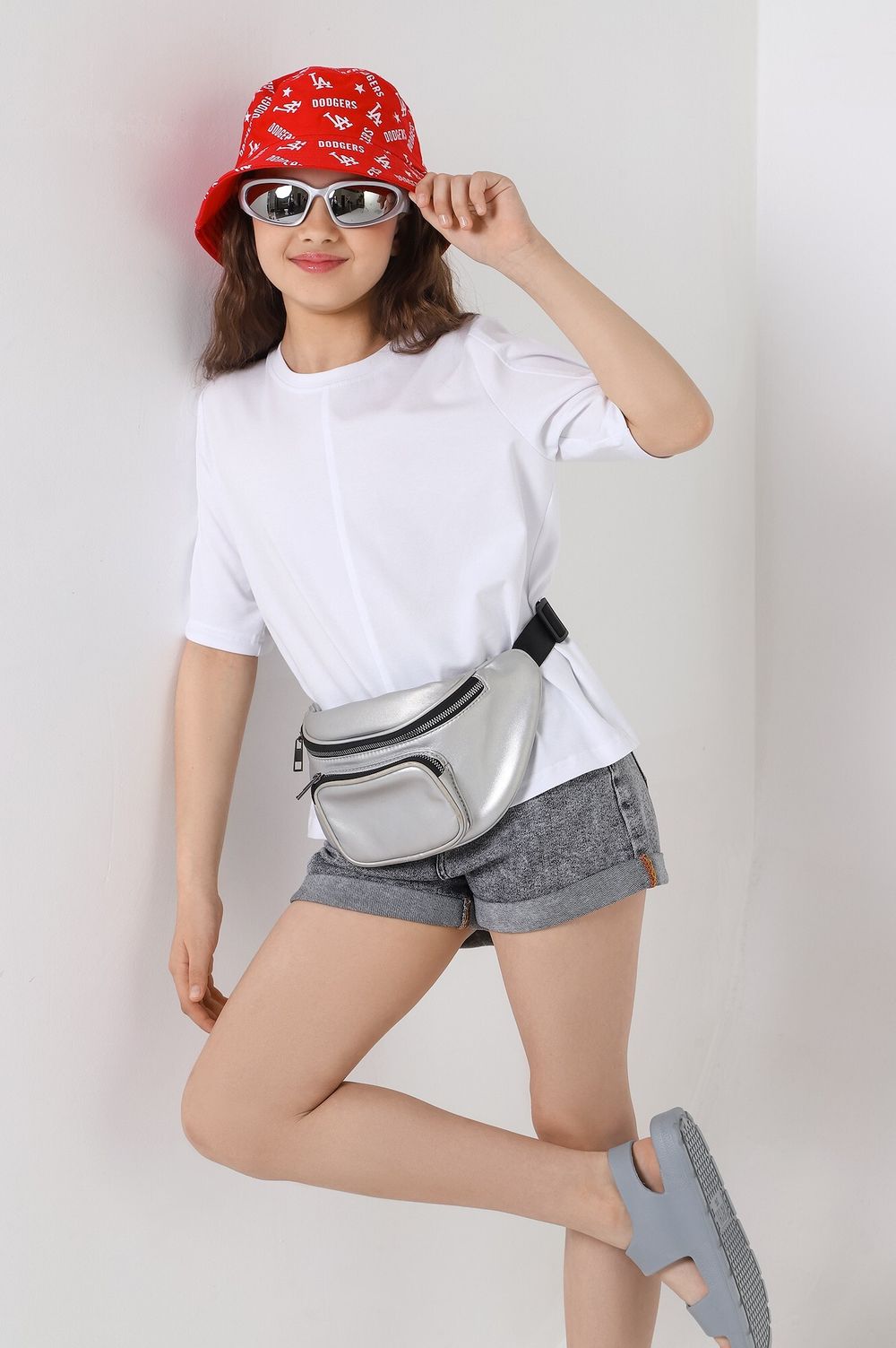 Фуфайка (футболка) для девочки Гретта-4 Виотекс БЕЛЫЙ