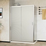 Душевой уголок Vincea City VSR-5CT9012MT 120x90 стекло текстурное/профиль хром