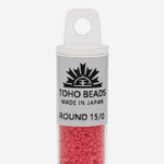 Японский бисер TOHO Round 15/0 (№45), непрозрачный глянцевый