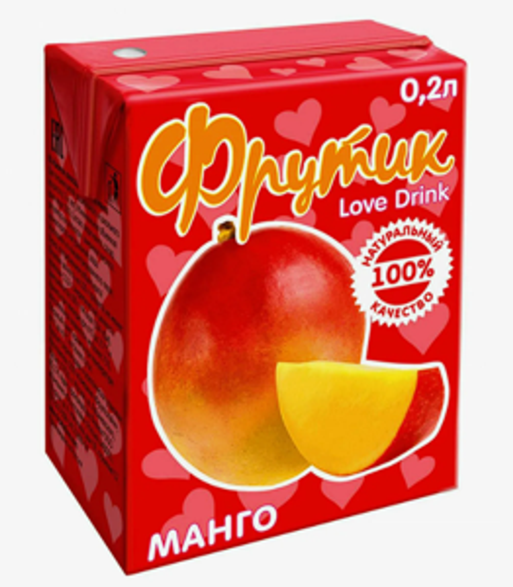 Фрутик Сок 0,2/27 МАНГО
