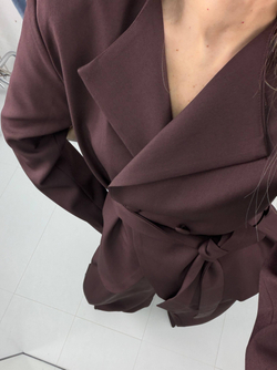 Костюм женский арт. 9221 цвет "шоколадный"