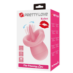 Розовый клиторальный стимулятор Kylee