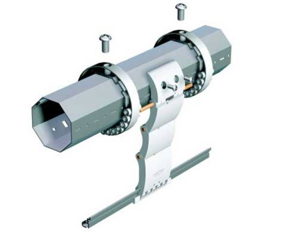 Alutech Ригель блокирующий RG4 для подвеса рольворот и рольставен