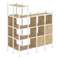 Лофт Угловой внешний стеллаж наборный VR.L-57  862*1694*1869