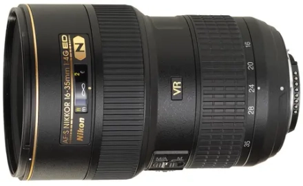Объектив Nikon 16-35mm f/4G ED AF-S VR Nikkor байонет Nikon F черный