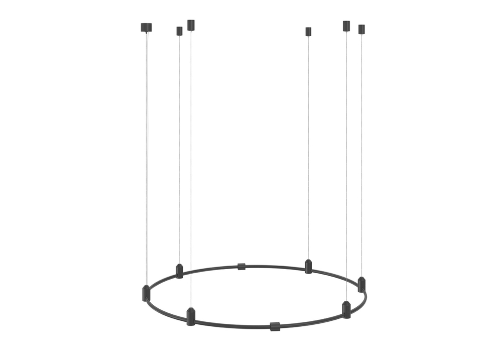 Donolux Magnet Modular System «CODE 1.2»,  D800хH95-3000 мм (высота регулируется),  DC24V,  подвесное к