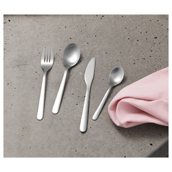 IKEA FÖRNUFT  (ИКЕА ФÖРНУФТ)  -  Набор столовых приборов, 24 предмета, нержавеющая сталь