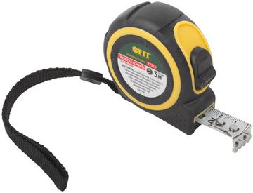 Рулетка "Смарт", калибр.лента, нейлон.покр., магн.крючок, прорезиненный корпус  3 м х 16 мм