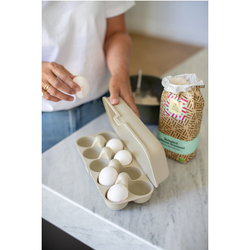 Контейнер для яиц eggs to go, organic, песочный