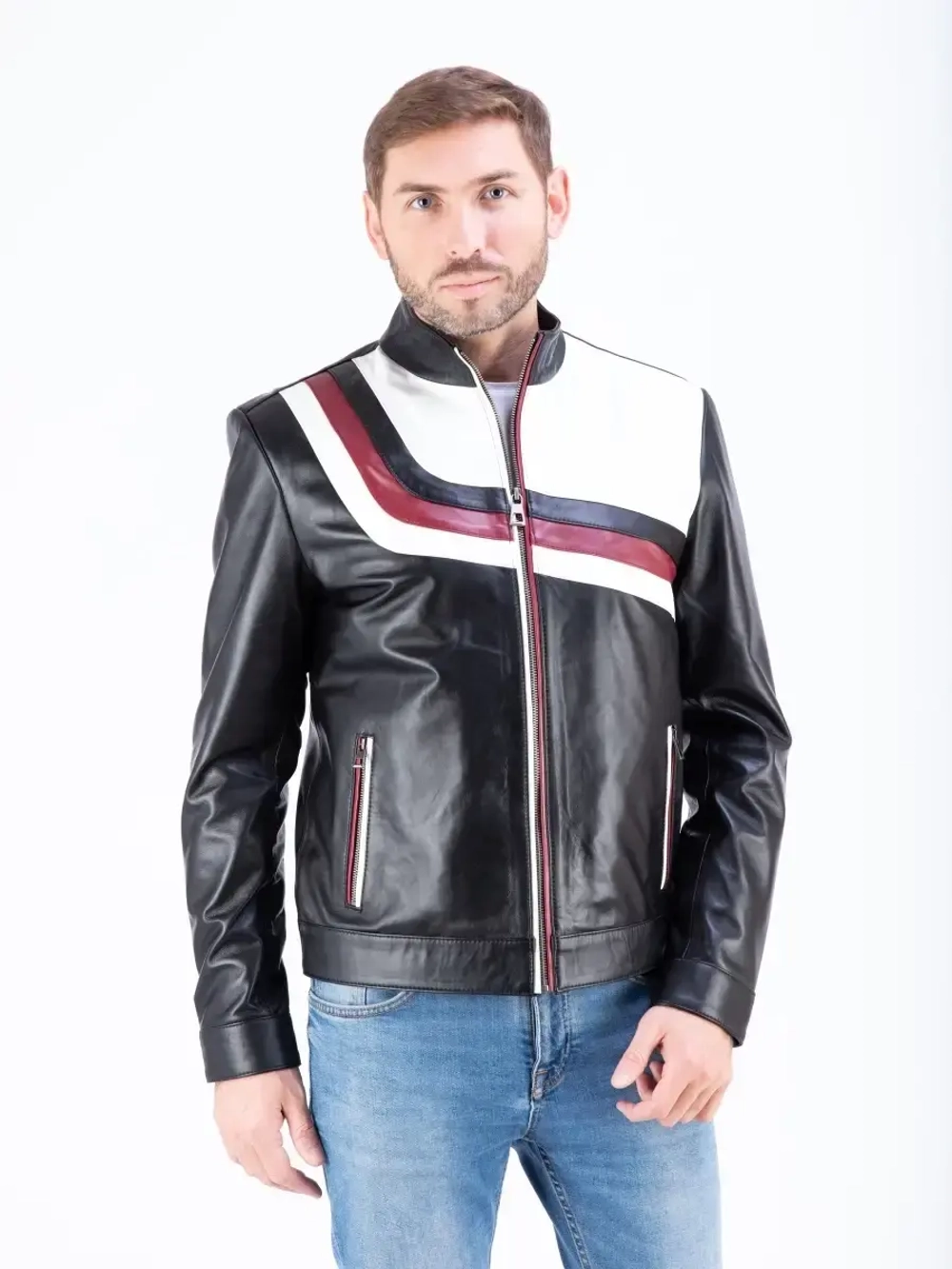 Куртка мужская  из натуральной кожи