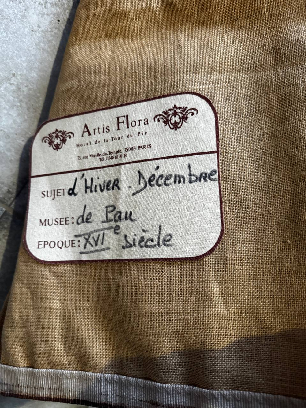 Гобелен винтажный