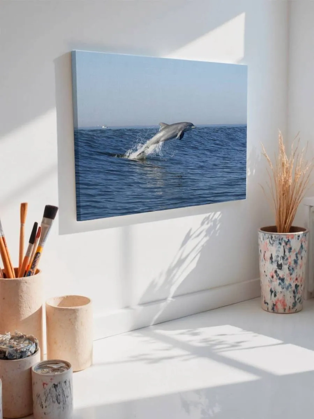 Картина на стену 40 X 50 Дельфин