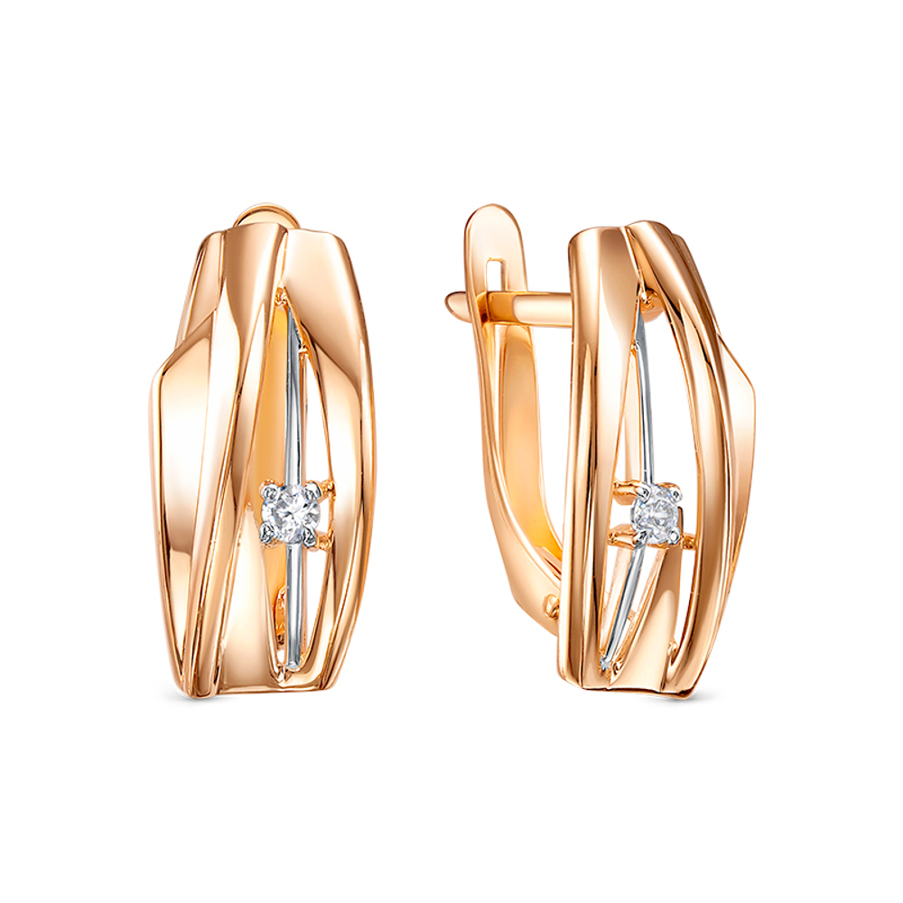 Серьги из золота 585 пробы