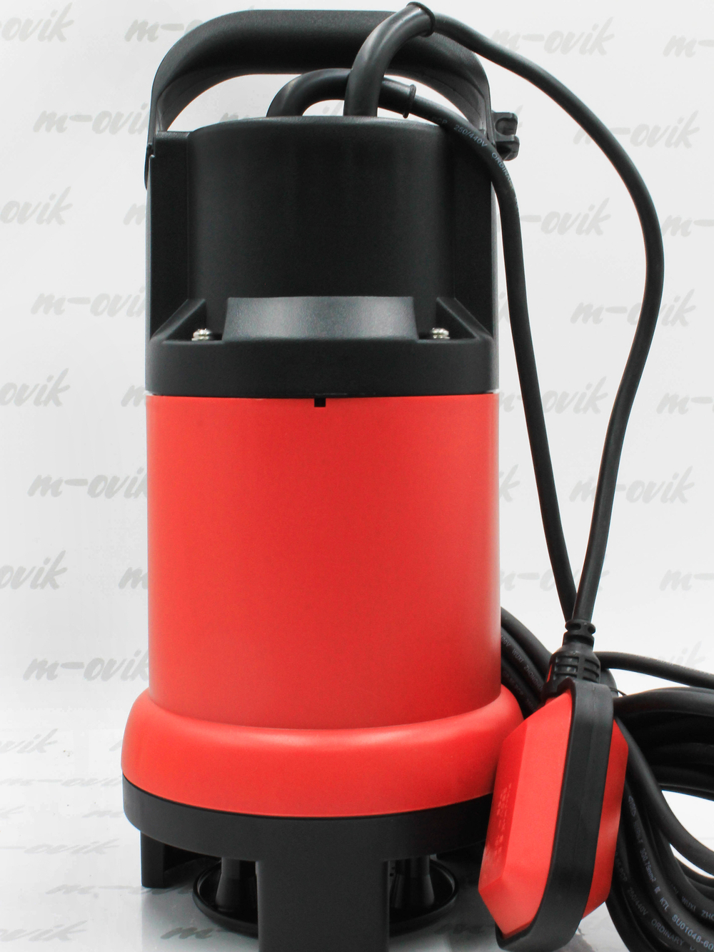 Насос фекальный JEMIX ФН-225-8 (GS-750), 750 Вт, 225 л/мин, Н-8 м, каб.8 м, с поплавком