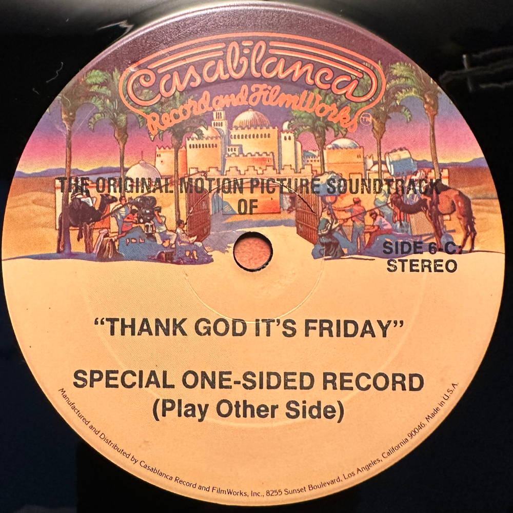 Сборник Thank God It's Friday 2LP+Single (США 1978г.)