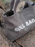 Сумка Imean Soul Bag+ Камень серая
