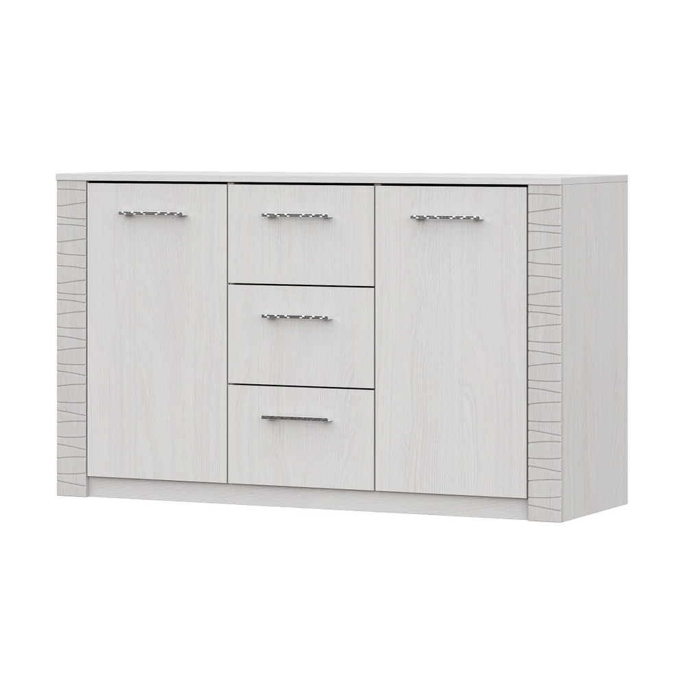 Комод (3 ящика двухстворчатый) Серия №4 "Гамма 20"