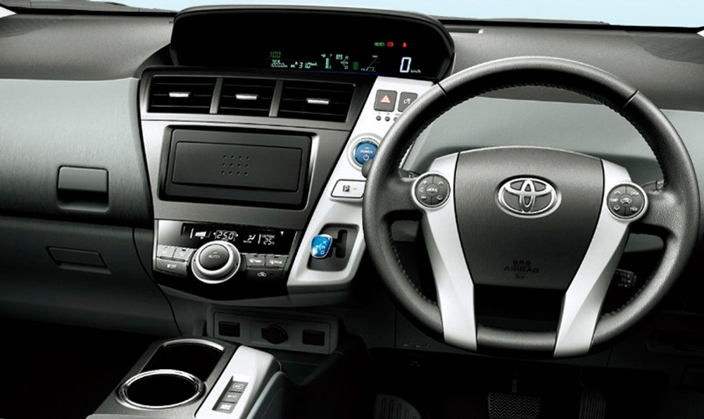Topway TS10 4+32GB 8 ядер для Toyota Prius Plus V Alpha 2012-2017
