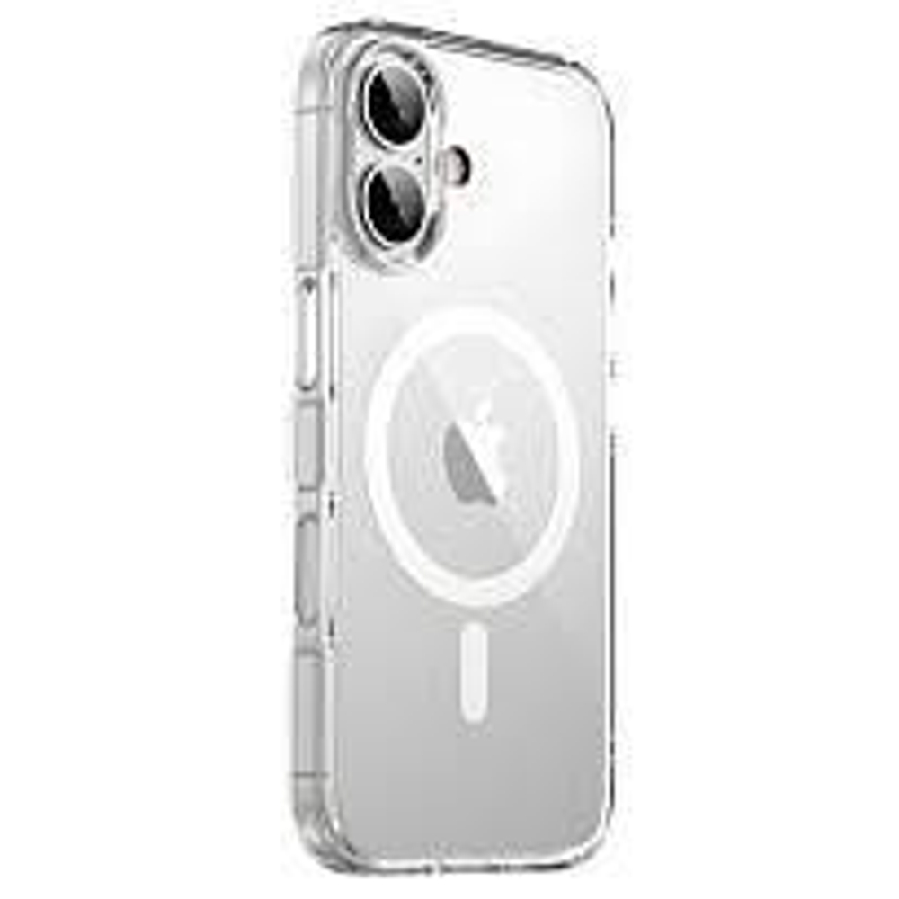 Чехол накладка iPhone 17 6.3" Gurdini Alba Series Protective with Magsafe Clear