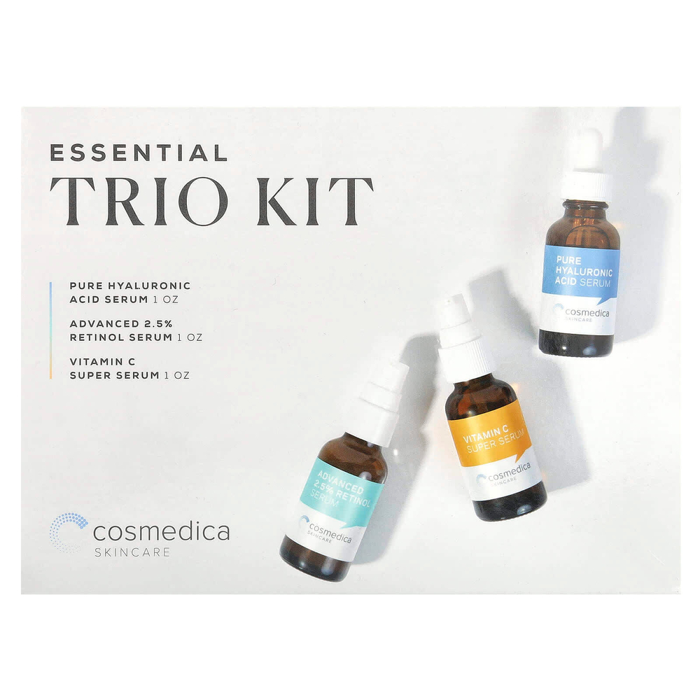 Cosmedica Skincare, Essential Trio, набор из 3 предметов