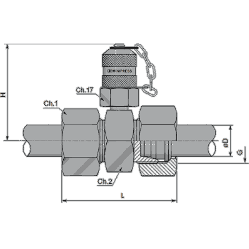 КТ 16x2 - DKO-S 30x2 20 (T-образная, металл.)