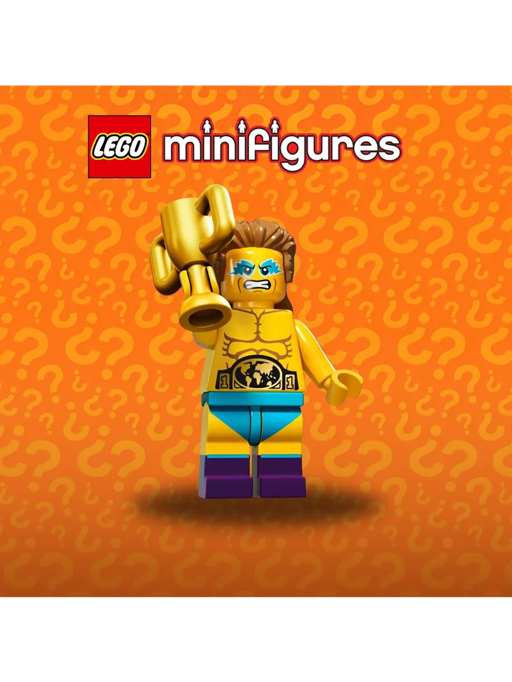 LEGO Minifigures series 15 серия 71011 Чемпион по рестлингу