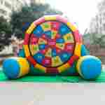 Надувной герметичный дартс «Бей без промаха», диаметр 5 м, размер 5×3×4 м