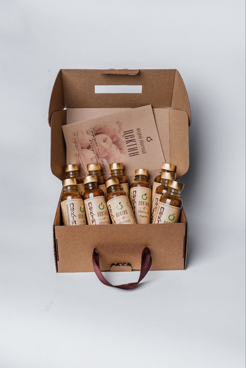 "ПЕКТИНОВА" Жидкий яблочный пектин, 10 бутылочек по 0,2 литра.