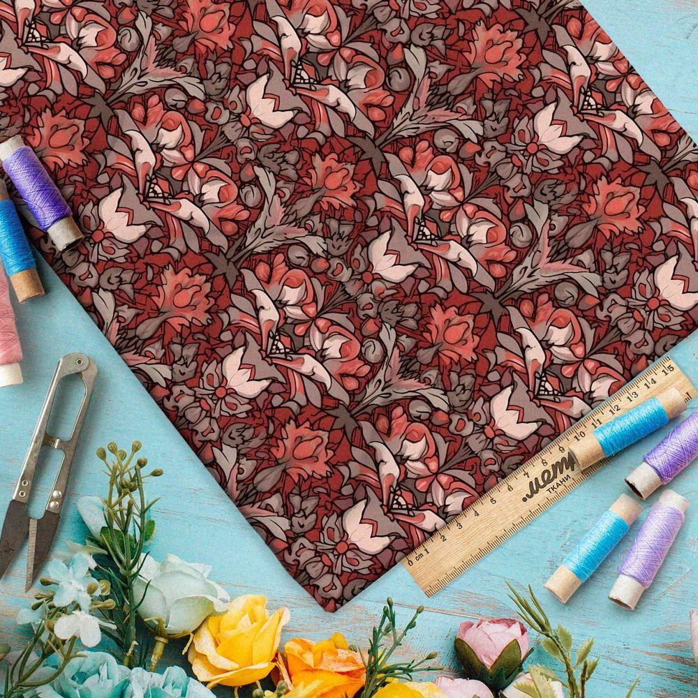 Ткань Ниагара Софт забытые мечты