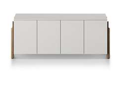 Тумба Basic 4 двери ширина 170 см (дымка)