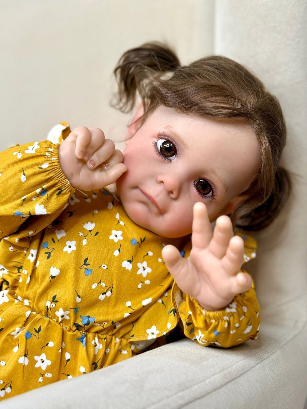 Кукла Реборн мягконабивная 60см (FA-960)