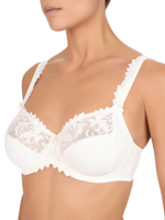 Бюстгальтер с мягкой чашкой из мягкой матовой микрофибры (Размер: 90E) (Цвет: молочный)