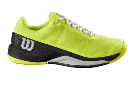 Мужские кроссовки теннисные Wilson Rush Pro 4.0 - safety yellow/black/white