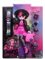 Шарнирная кукла Monster High «Draculaura со шляпой» HRP64
