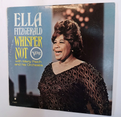 Винтажная виниловая пластинка Ella Fitzgerald With Marty Paich And His Orchestra Whisper Not (USA 1966)