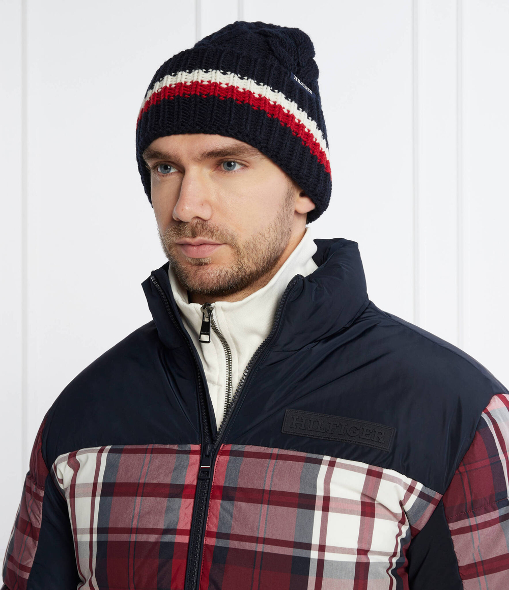 Шапка Tommy Hilfiger - темно-синий(AM0AM11506)