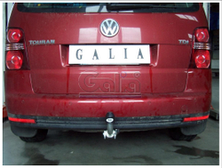 Оцинкованный фаркоп на Volkswagen Touran 2002-2015 (без электрики), Galia V065C