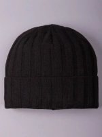 Шапка бини зимняя вязаная