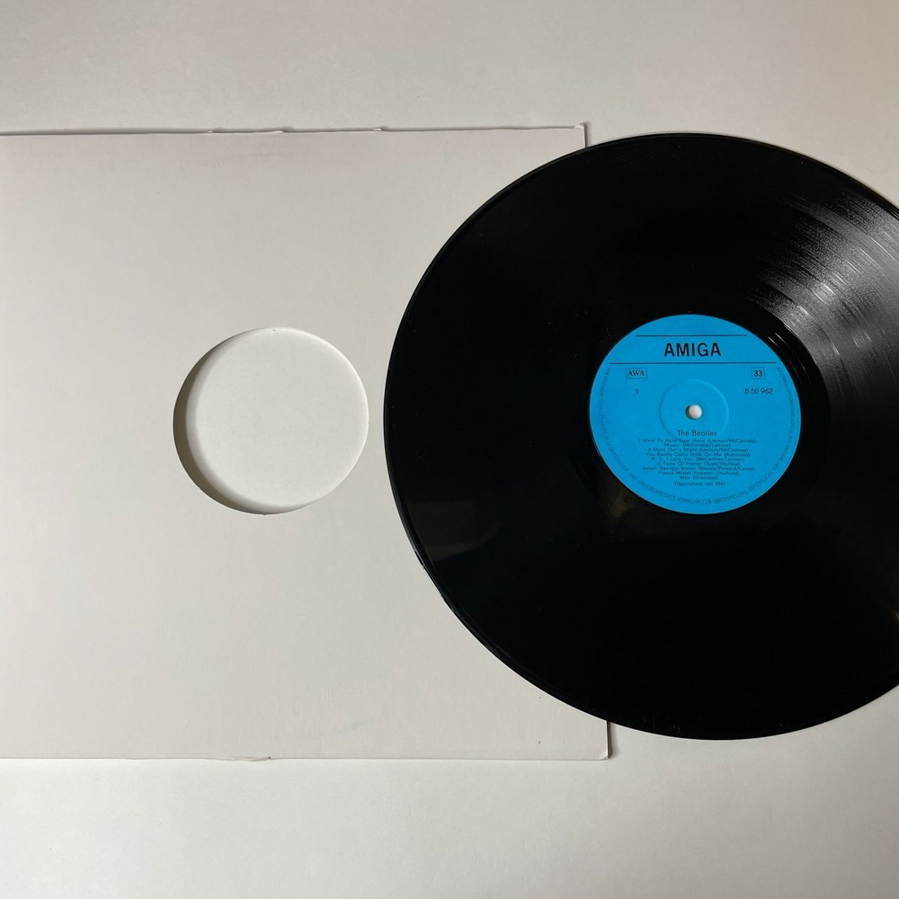 Винтажная виниловая пластинка LP The Beatles (ГДР 1983)