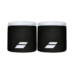 Babolat Logo Wristband 2 Pack - Black, White