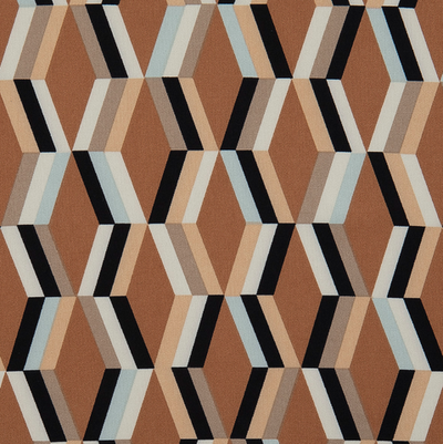 Атлас Армани стрейч принт, 90 гр/м2, 145 см, бежевый