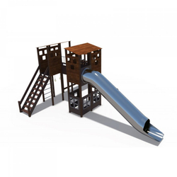 Игровой комплекс Миндаль горка Н-2000, Н-1200 ДИО 10013