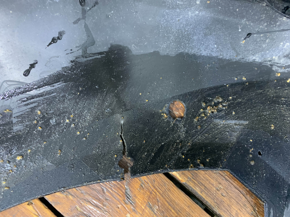 Бампер передний Citroen Berlingo 2 (B9) 15-нв Б/У Оригинал 9810923277