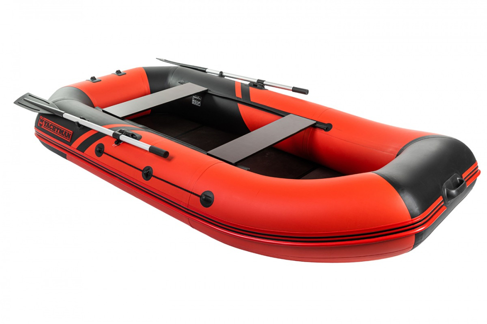 YACHTMAN-280 (Яхтман) красный-черный (лодка ПВХ с усилением)
