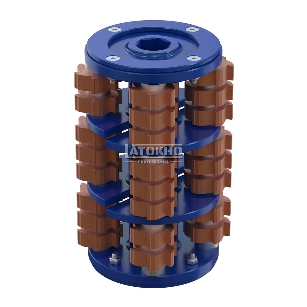 LATOKHO DCC 250 (Россия) Фрезеровальный барабан (фреза) с карбидными ножами